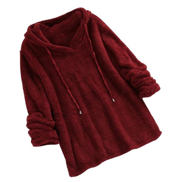 2021 winter hooded warm pajama ladies plus size autumn long sleeve hooded plush fleece pullover loose hoodie ropa mujer, Black
2021 winter hooded warm pajama ladies plus size autumn long sleeve hooded plush fleece pullover loose hoodie ropa mujer, Black