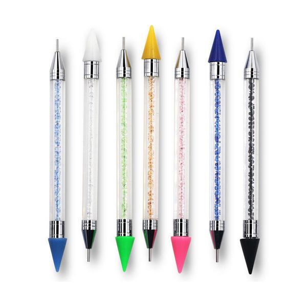 dual-ended nail dotting pen nail art painting brushes dual tip brush sile head nail brush diy pencil acrylic quart jlltfi, Silver
dual-ended nail dotting pen nail art painting brushes dual tip brush sile head nail brush diy pencil acrylic quart jlltfi, Silver