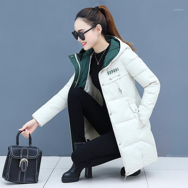 2020 winter women jacket coat cotton padded hooded parkas warm thicken outwear plus size loose casual female jacket long parkas1, Black
2020 winter women jacket coat cotton padded hooded parkas warm thicken outwear plus size loose casual female jacket long parkas1, Black