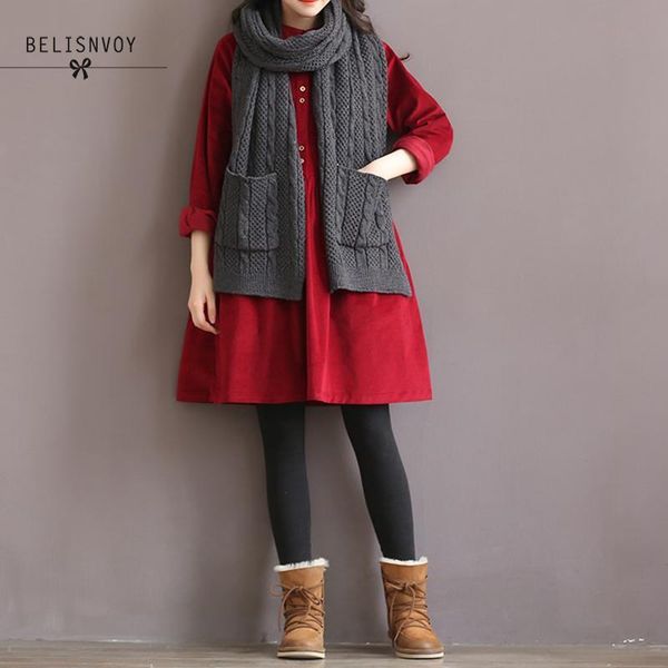 robe femme autumn winter women corduroy dress long sleeve mori girl peter pan collar vintage dress vestidos 201127, Black;gray
robe femme autumn winter women corduroy dress long sleeve mori girl peter pan collar vintage dress vestidos 201127, Black;gray