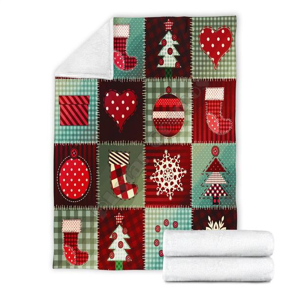 christmas patchwork fleece blanket 3d full printed wearable blanket adults/kids fleece blanket home accessories
christmas patchwork fleece blanket 3d full printed wearable blanket adults/kids fleece blanket home accessories
