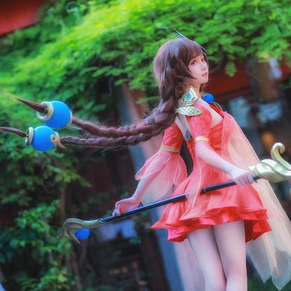 floating art king pesticide daqiao double horse tail slant bangs cos women's long animation mobile wig
floating art king pesticide daqiao double horse tail slant bangs cos women's long animation mobile wig