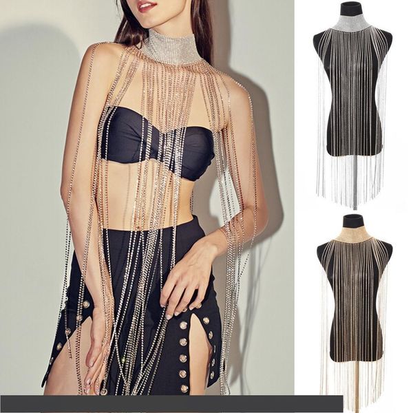 ins flash necklaces female long necklace body chain collar clavicle accessories fashion pendant necklace women's beauty jewelry, Silver
ins flash necklaces female long necklace body chain collar clavicle accessories fashion pendant necklace women's beauty jewelry, Silver