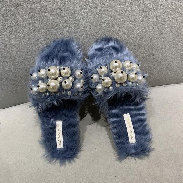 home slippers women's low fur shoes platform slides string bead massage plush flat rome rubber autumn fabric basic hoof heels, Black
home slippers women's low fur shoes platform slides string bead massage plush flat rome rubber autumn fabric basic hoof heels, Black