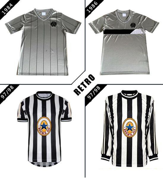 1997 1998 Shearer#9 Pearce Batty retro soccer jersey 97 98 ASPRILLA John Barnes Ian Rush ALBERT vintage classic football shirt, Black 
1997 1998 Shearer#9 Pearce Batty retro soccer jersey 97 98 ASPRILLA John Barnes Ian Rush ALBERT vintage classic football shirt, Black