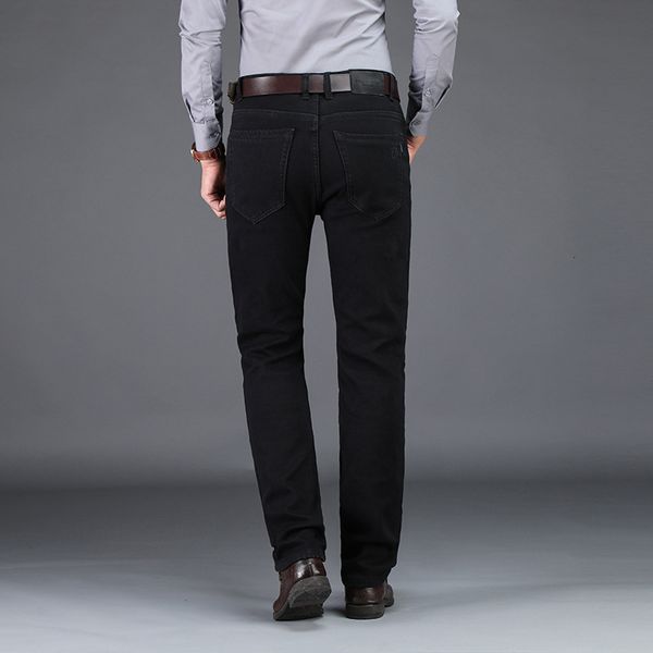 pure black jeans men's slim fashion brand high elastic autumn winter large straight pants, Blue
pure black jeans men's slim fashion brand high elastic autumn winter large straight pants, Blue