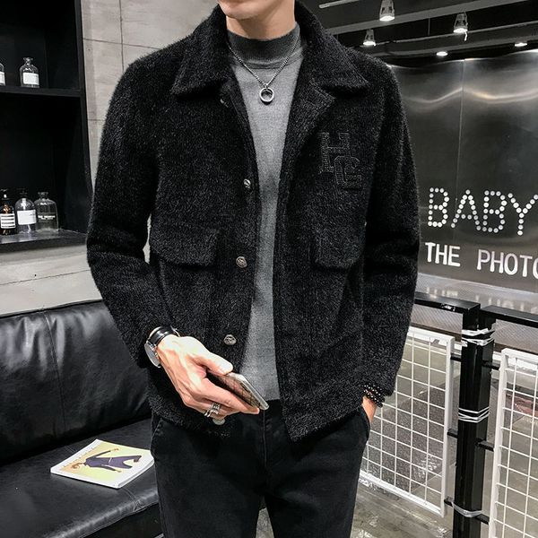 2021 men's autumn winter new woolen coat woman casual oversize jacket man korean streetwear solid color jackets clothing uvx2, Black;brown
2021 men's autumn winter new woolen coat woman casual oversize jacket man korean streetwear solid color jackets clothing uvx2, Black;brown