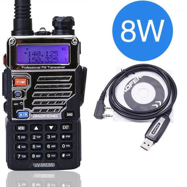 baofeng uv-5re plus 8w powrful 8watts walkie talkie cb radio dual band uv5re radio handheld 10km long range ham radio+usb cable1
baofeng uv-5re plus 8w powrful 8watts walkie talkie cb radio dual band uv5re radio handheld 10km long range ham radio+usb cable1