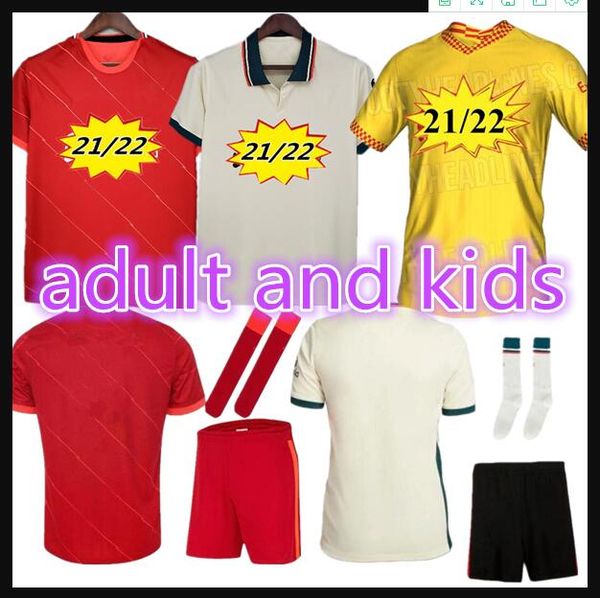 21 22 mens kids kit soccer jersey football jerseys maillot de foot footbal shirt 2021 2022 home away camiseta futbol camisas futebol, Black;yellow
21 22 mens kids kit soccer jersey football jerseys maillot de foot footbal shirt 2021 2022 home away camiseta futbol camisas futebol, Black;yellow