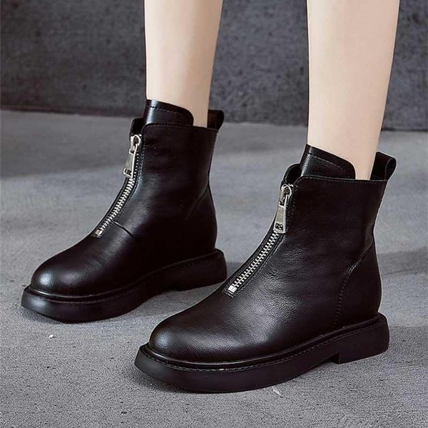 genuine leather women boots winter zip bootee woman 2020 shoes ladies casual spring autumn ankle boots female black beige
genuine leather women boots winter zip bootee woman 2020 shoes ladies casual spring autumn ankle boots female black beige