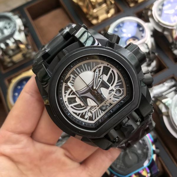 invicta luxury brand mens quartz watch automatic date chronograph 52 mm stainless steel for dropshipping relógio masculino, Slivery;brown
invicta luxury brand mens quartz watch automatic date chronograph 52 mm stainless steel for dropshipping relógio masculino, Slivery;brown