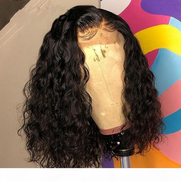 svt brazilian water wavet bob 4x4 closure wig human hair lace frontal wavy curly bob wigs for women pre plucked lace wig, Black;brown
svt brazilian water wavet bob 4x4 closure wig human hair lace frontal wavy curly bob wigs for women pre plucked lace wig, Black;brown