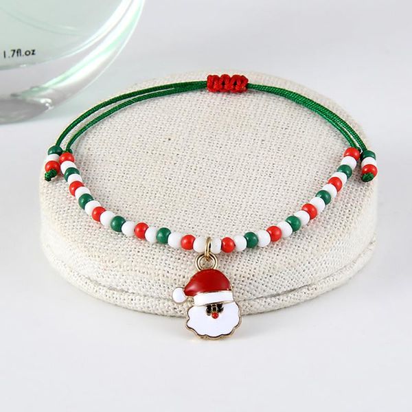 charm bracelets christmas bracelet santa claus xmas tree pendant decorations for home noel navidad 2021 ornaments gift, Golden;silver
charm bracelets christmas bracelet santa claus xmas tree pendant decorations for home noel navidad 2021 ornaments gift, Golden;silver