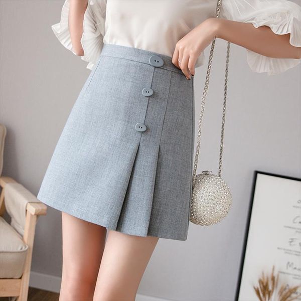 new elegant summer womens mini skirt korean high waist skirt female short skirts pleated office jupes femme faldas mujer, Black
new elegant summer womens mini skirt korean high waist skirt female short skirts pleated office jupes femme faldas mujer, Black