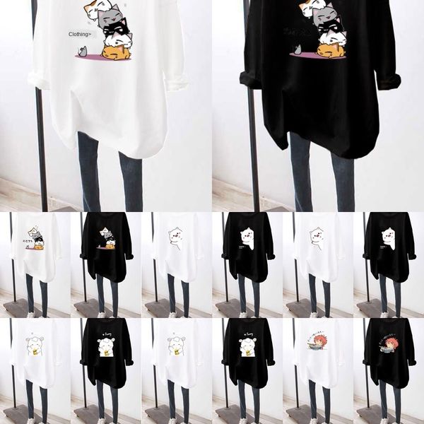 qrobq korean red and women's loose large size with cotton version summer white long sleeve women's fashion net black 2020 t-shirtt
qrobq korean red and women's loose large size with cotton version summer white long sleeve women's fashion net black 2020 t-shirtt