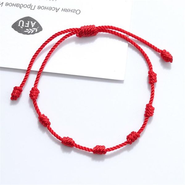link, chain lucky red thread bracelet handwoven braided rope knots bracelets prayer charm jewelry lover wristbands, Black
link, chain lucky red thread bracelet handwoven braided rope knots bracelets prayer charm jewelry lover wristbands, Black