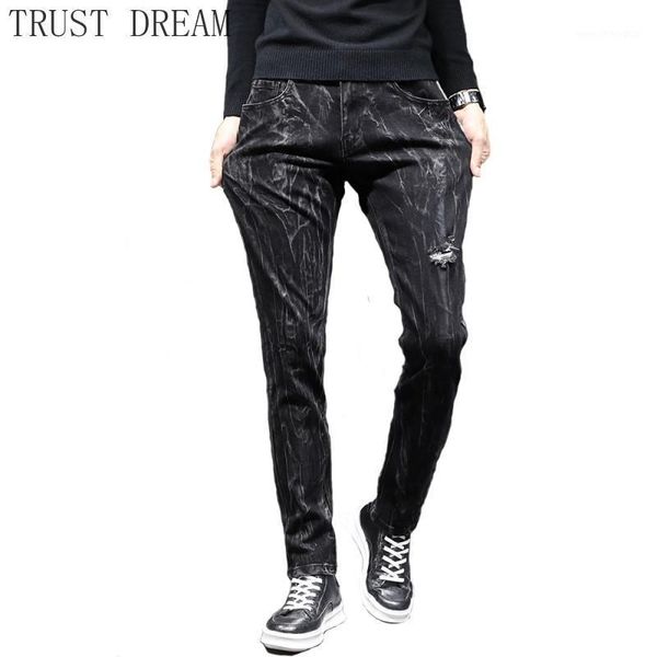 men's jeans 2021 men black blue tie-dyed rippded slim young male casual denim pants hip hop high street streetwear amazing clothing1
men's jeans 2021 men black blue tie-dyed rippded slim young male casual denim pants hip hop high street streetwear amazing clothing1