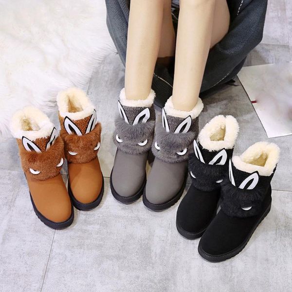 обувь женщина мода сапоги zapatos de mujer женской дамы мода зима теплых cartoon flat short boots добычи повседневная обувь, Black
обувь женщина мода сапоги zapatos de mujer женской дамы мода зима теплых cartoon flat short boots добычи повседневная обувь, Black