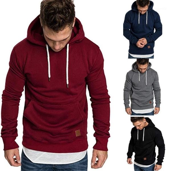 men's hoodies & sweatshirts men's fashion autumn long sleeve casual loose solid hooded male pocket sport pullover tracksuits1, Black
men's hoodies & sweatshirts men's fashion autumn long sleeve casual loose solid hooded male pocket sport pullover tracksuits1, Black
