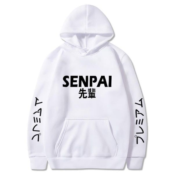 hooded new hip harajuku hoodies senpai printed 2020 japan streetwear hop men/women pullover casual tide sweatshirt arrival trend nixqe, Black
hooded new hip harajuku hoodies senpai printed 2020 japan streetwear hop men/women pullover casual tide sweatshirt arrival trend nixqe, Black