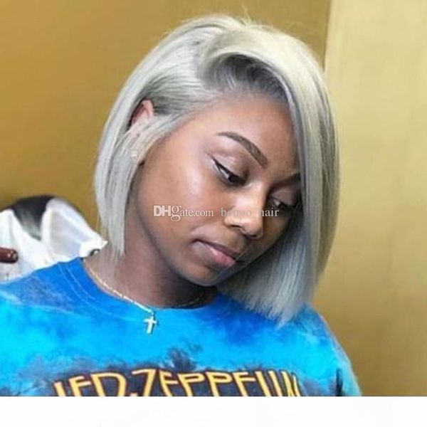 human hair bob style grey lace front wig short bob glueless lace front human hair wig full lace wig for black women, Black;brown
human hair bob style grey lace front wig short bob glueless lace front human hair wig full lace wig for black women, Black;brown