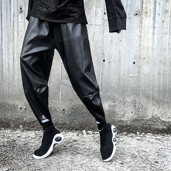 2021 new m-6xl autumn winter wide-legged long of dark men hairstylist leather or modern harem bootcut pants ztqr, Black
2021 new m-6xl autumn winter wide-legged long of dark men hairstylist leather or modern harem bootcut pants ztqr, Black