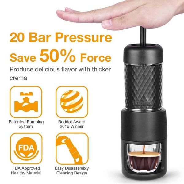 staresso 15bar multi function italian concentrate coffee machine manual /coffee portable outdoor coffee pot
staresso 15bar multi function italian concentrate coffee machine manual /coffee portable outdoor coffee pot