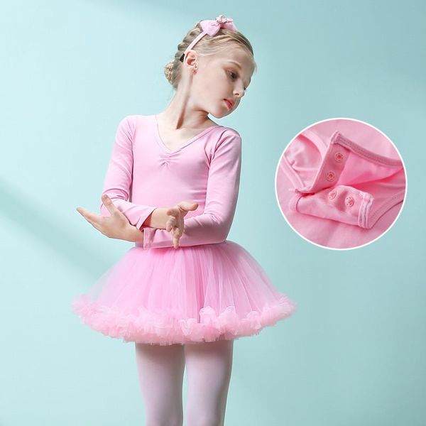 stage wear girls skirted leotard children's autumn dance training dress long sleeve tutu ballet clothes cotton dancewear kids solid dan, Black;red
stage wear girls skirted leotard children's autumn dance training dress long sleeve tutu ballet clothes cotton dancewear kids solid dan, Black;red