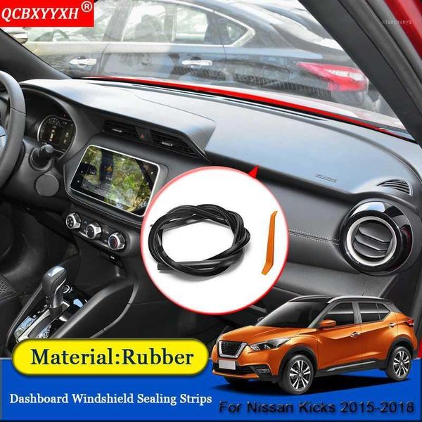 qcbxyyxh car-styling rubber anti-noise soundproof dustproof car dashboard windshield sealing strips for kicks 2015-20181
qcbxyyxh car-styling rubber anti-noise soundproof dustproof car dashboard windshield sealing strips for kicks 2015-20181