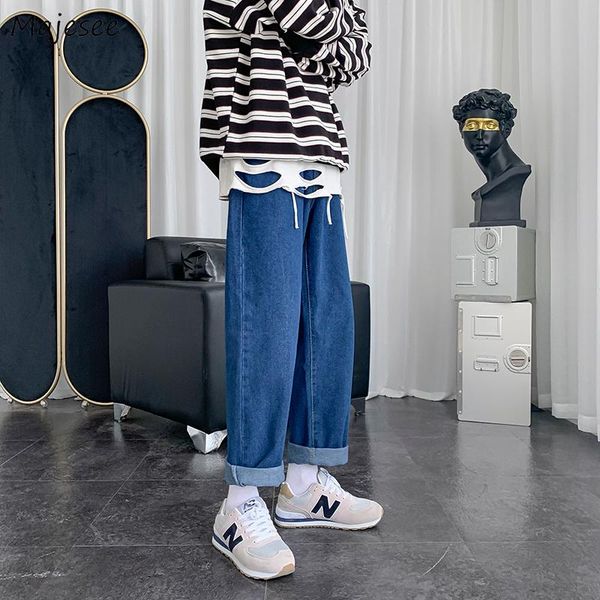 jeans mens plus size loose autumn spring streetwear denim trousers chic trendy straight causal for men kpop solid, Blue
jeans mens plus size loose autumn spring streetwear denim trousers chic trendy straight causal for men kpop solid, Blue
