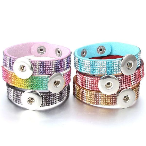 2019 new snap jewelry 18mm leather snap button bracelet bangles crystal rhinestone leather snap bracelets for w bbymai, Golden;silver
2019 new snap jewelry 18mm leather snap button bracelet bangles crystal rhinestone leather snap bracelets for w bbymai, Golden;silver