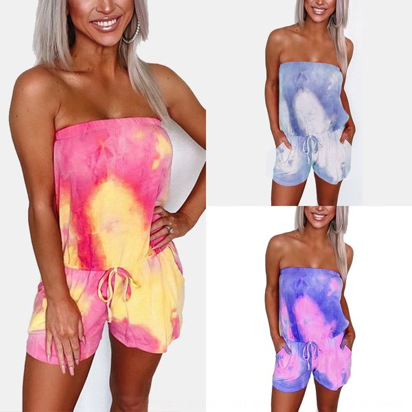 women's 2020 summer drawstring less tie-dyed jumpsuit shorts for women women's 2020 summer drawstring straplessshoulder tie-dyed j, Gray
women's 2020 summer drawstring less tie-dyed jumpsuit shorts for women women's 2020 summer drawstring straplessshoulder tie-dyed j, Gray