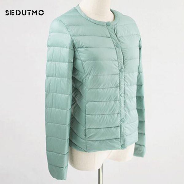 sedutmo spring ultra light duck down jackets women plus size coat winter short black autumn long sleeve jacket lj201128
sedutmo spring ultra light duck down jackets women plus size coat winter short black autumn long sleeve jacket lj201128