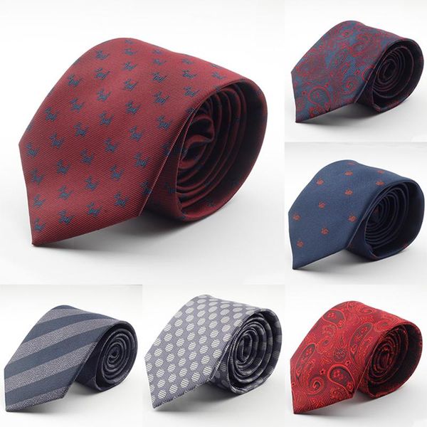 neck ties gusleson design brand mens silk jacquard weave dot necktie 7cm corbatas gravata classic fashion business tie for men, Blue;purple
neck ties gusleson design brand mens silk jacquard weave dot necktie 7cm corbatas gravata classic fashion business tie for men, Blue;purple