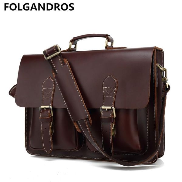 briefcases retro crazy horse leather men's briefcase genuine leather16'' lapbusiness hand bag cowhide office messenger
briefcases retro crazy horse leather men's briefcase genuine leather16'' lapbusiness hand bag cowhide office messenger