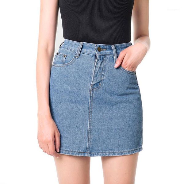 women mini a-line skirts summer solid casual high waist hip-length denim jeans skirt college umbrella jupe femme1, Black
women mini a-line skirts summer solid casual high waist hip-length denim jeans skirt college umbrella jupe femme1, Black
