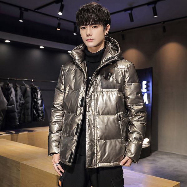 2020 autumn and winter new men's hooded casual down jacket thick and warm men's winter clothing rt5643, Black;brown
2020 autumn and winter new men's hooded casual down jacket thick and warm men's winter clothing rt5643, Black;brown
