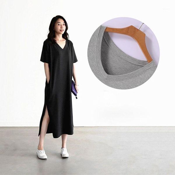 plus size maxi t shirt dress women winter party boho elegant vintage loose black long ankle-length solid dresses1, Black;gray
plus size maxi t shirt dress women winter party boho elegant vintage loose black long ankle-length solid dresses1, Black;gray