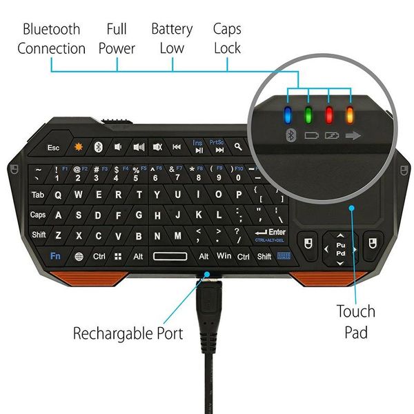 portable lightweight mini wireless communication keyboard controller keypad with touchpad led light lhb99
portable lightweight mini wireless communication keyboard controller keypad with touchpad led light lhb99