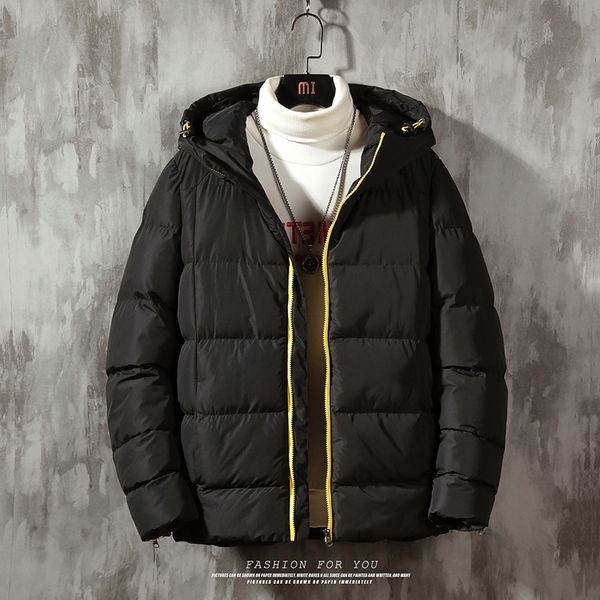 brand winter jacket men's parka coat down keep warm fashion plus oversize m-4xl kg-65, Black
brand winter jacket men's parka coat down keep warm fashion plus oversize m-4xl kg-65, Black