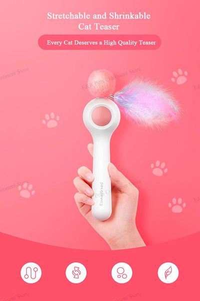 cat toys supplies stretchable and shrinkable teaser kitten play interactive fun toy wand pet rod lovely
cat toys supplies stretchable and shrinkable teaser kitten play interactive fun toy wand pet rod lovely