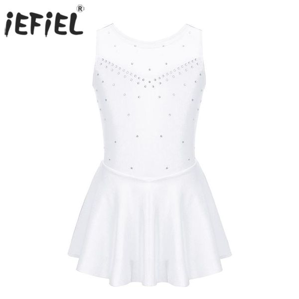 iefiel kids girls sparkly rhinestone tulle back figure skating dress ice skating ballet dance leotard gymnastics leotard dress, Black;red
iefiel kids girls sparkly rhinestone tulle back figure skating dress ice skating ballet dance leotard gymnastics leotard dress, Black;red