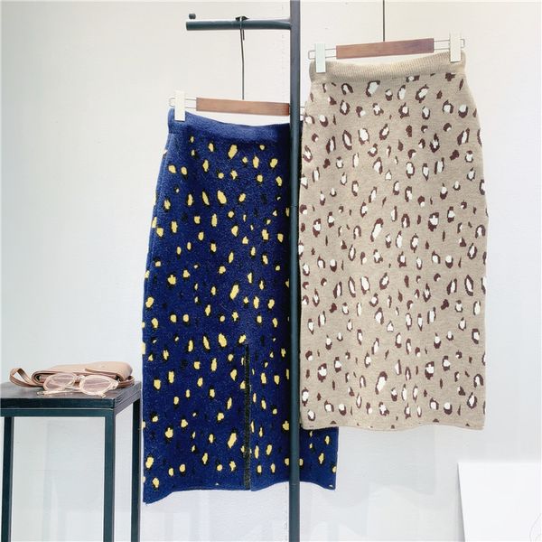 2021 new high waist knit autumn leopard chic girly long casual strain failed female jupe skirt vm7y, Black
2021 new high waist knit autumn leopard chic girly long casual strain failed female jupe skirt vm7y, Black