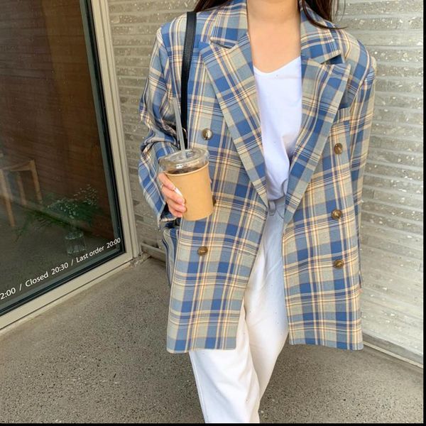 woman jacket fall 2021 clothes jackets winter kpop coat harajuku oversized fashion vintage plaid streetwear halloween, Black;brown
woman jacket fall 2021 clothes jackets winter kpop coat harajuku oversized fashion vintage plaid streetwear halloween, Black;brown
