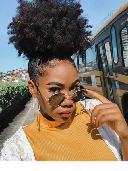 ponytails human hair 4b 4c mongolian afro kinky curly hair 1 piece ponytail clip in extensions drawstring pony tail big natural puff, Black
ponytails human hair 4b 4c mongolian afro kinky curly hair 1 piece ponytail clip in extensions drawstring pony tail big natural puff, Black