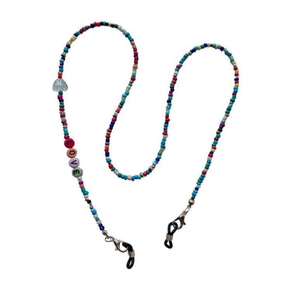 2021 chic colorful beads handmade mask chain holder simple letter beads straps sunglasses chain lanyard jewelry h jllted
2021 chic colorful beads handmade mask chain holder simple letter beads straps sunglasses chain lanyard jewelry h jllted