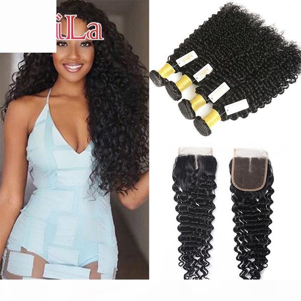 deep wave virgin hair 5pieces lot bundles with lace closure 100% unprocessed human hair weft curly full hair, Black;brown
deep wave virgin hair 5pieces lot bundles with lace closure 100% unprocessed human hair weft curly full hair, Black;brown