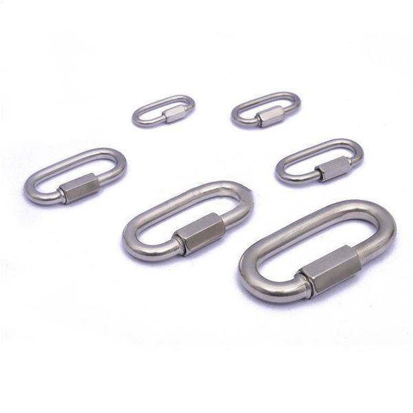 new stainless steel screw lock climbing gear carabiner quick links safety snap hook chain connecting ring carabiner chai jllosf
new stainless steel screw lock climbing gear carabiner quick links safety snap hook chain connecting ring carabiner chai jllosf