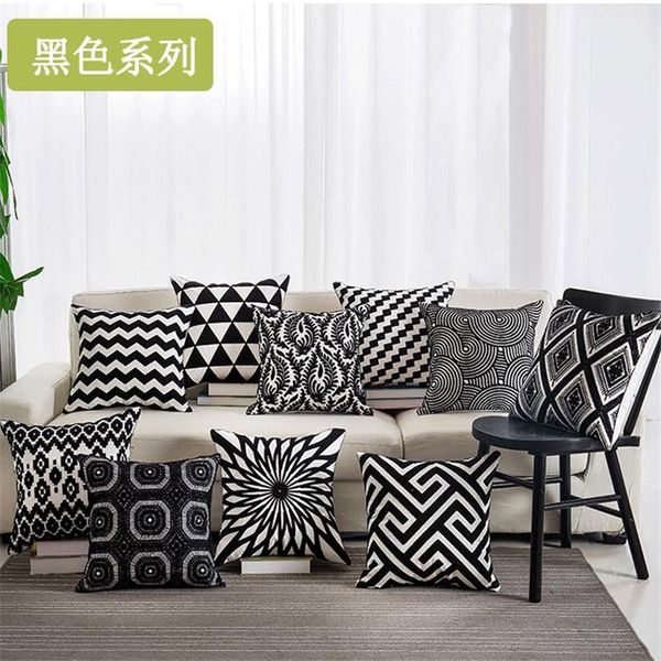 black geometric cotton embroidery cushion cover pillowcase square pillow cover 45x45cm home decoration living room sofa car
black geometric cotton embroidery cushion cover pillowcase square pillow cover 45x45cm home decoration living room sofa car