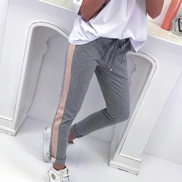 casual 2018 women pants side striped trousers mid waist fashion slim pants pantalon for girls ws8461r, Black;white
casual 2018 women pants side striped trousers mid waist fashion slim pants pantalon for girls ws8461r, Black;white